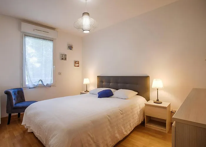 公寓 Appartement Spacieux 70M², Piscine, Parking, Pres Plage Et Commerces - Fr-1-788-38 玛维尔弗朗斯维尔